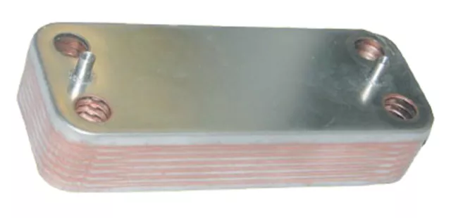 Intercambiador de Calor de Placas 190 x 75 para Anillo O Acero Inox
