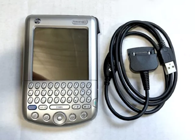 Palm Tungsten C Silver Handheld PDA Pilot Digital Organizer w/Stylus