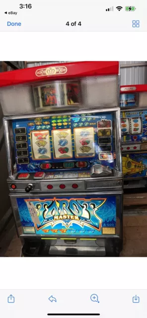 Pachislo Tarot Master Slot Machine/ Unlocked No Keys /Four Spinning Reels/ As-Is