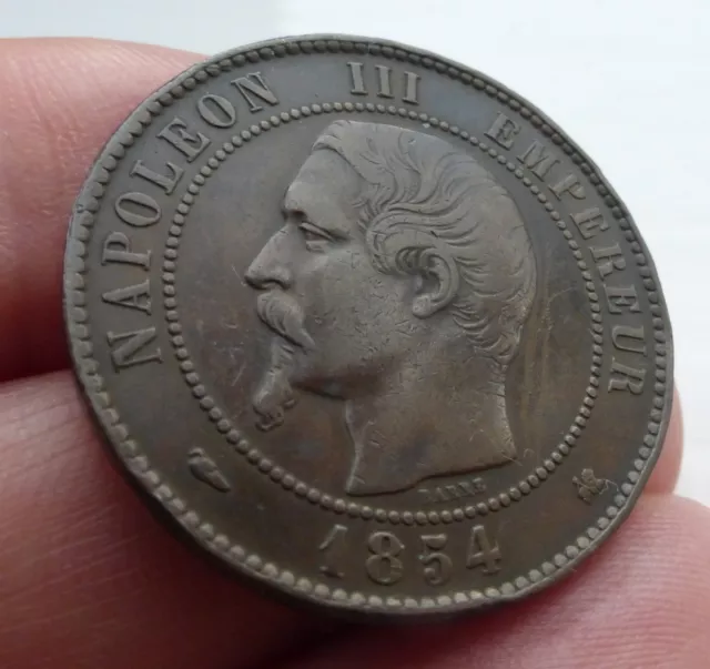 TTB SUP Napoléon 10 Centimes 1854 K Bordeaux ( 1 2 5 20 50 A B BB D MA W)