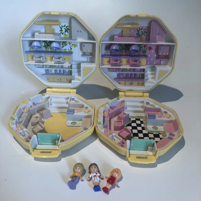 POLLY POCKET - SALON DE COIFFURE / COIFFEUR - 1990 BlueBird