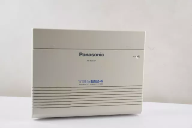 Panasonic KX TEM 824 Advanced Hybrid Telephone System 6 ex, 16 in lines PBX