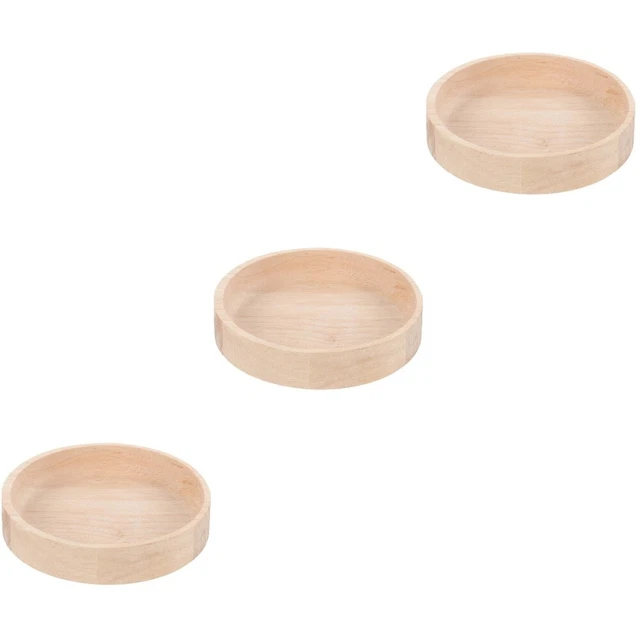3 pz ciotola legno cincillà mangime decorativo per conigli ciotola criceto ciotola