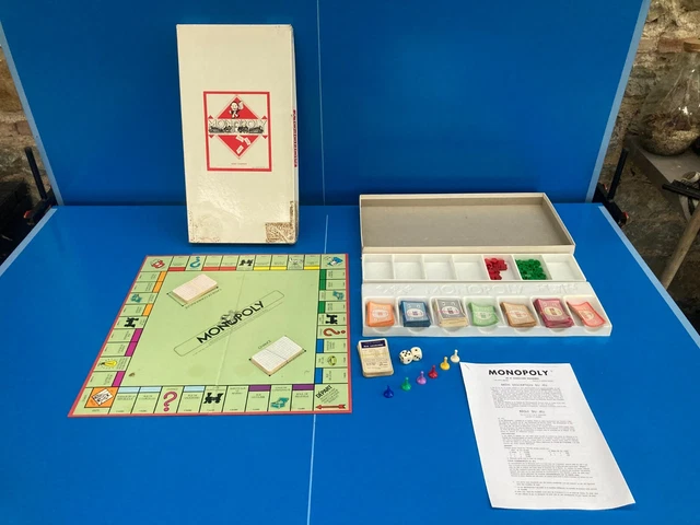 MONOPOLY MIRO PARKER - Jeux de société de 1961 complet ancien 6 pions RARE N°68 EUR 23,99 - FR