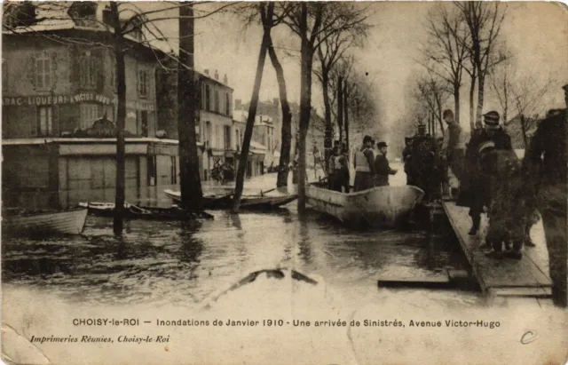 CPA CHOISY-le-ROI Inondations de Janvier 1910-Une arrivée de Sinistrés (659639)