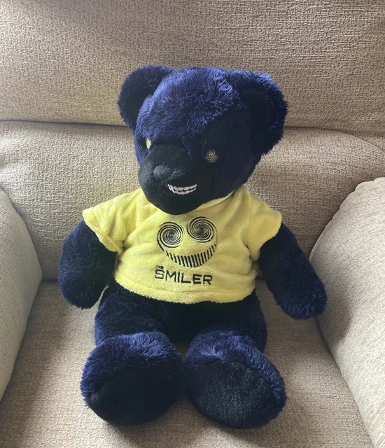 ALTON TOWERS THE Smiler Teddy Bear Plush Soft Toy Rotating Head £34.99