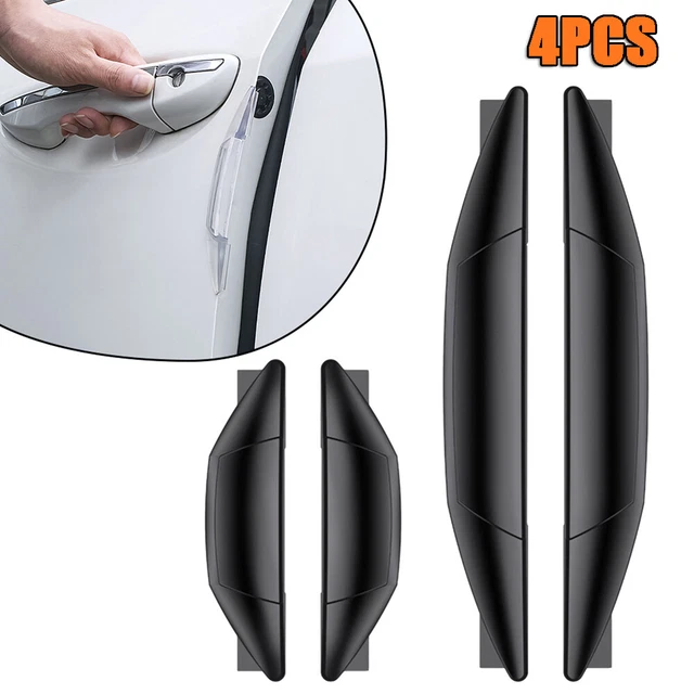 4PCS Car Door Edge Guard Strip Anti Scratch Protector Bumper Sticker Accessories