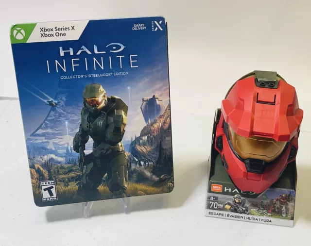 HALO INFINITE Collector's Steelbook Edition Xbox Series X & Xbox One SEALED +🎁