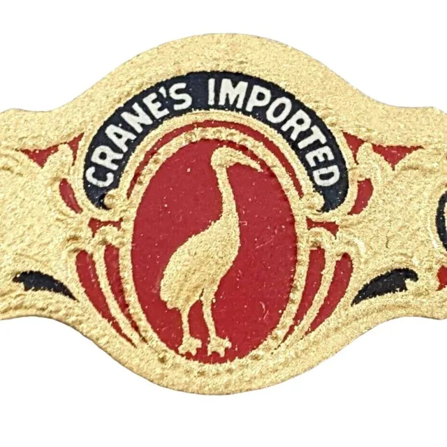 Vintage Cigar Band Crane's Imported The House of Crane Label