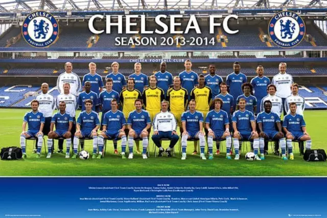 Chelsea Team Photo 2013-14 - Maxi Poster 91.5cm x 61cm nuevo y sellado