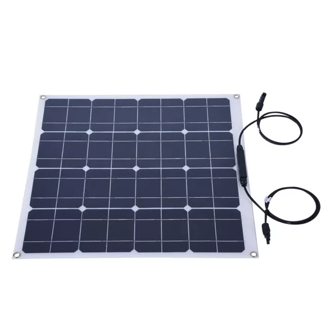 50W Flexible High Efficiency 12V Solar Panel Outdoor For Home Boat Yacht CMM
