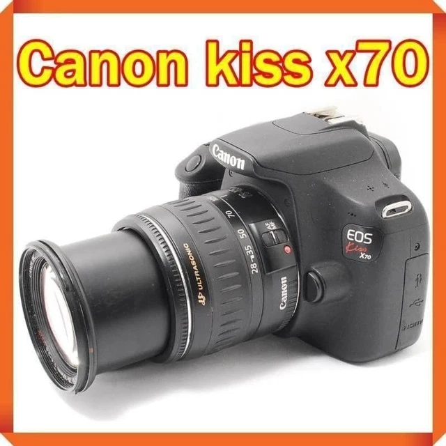 CANON KISS X70 DSLR Camera EF-S 18-55mm f/3.5-5.6 IS Ⅱ Zoom Lens