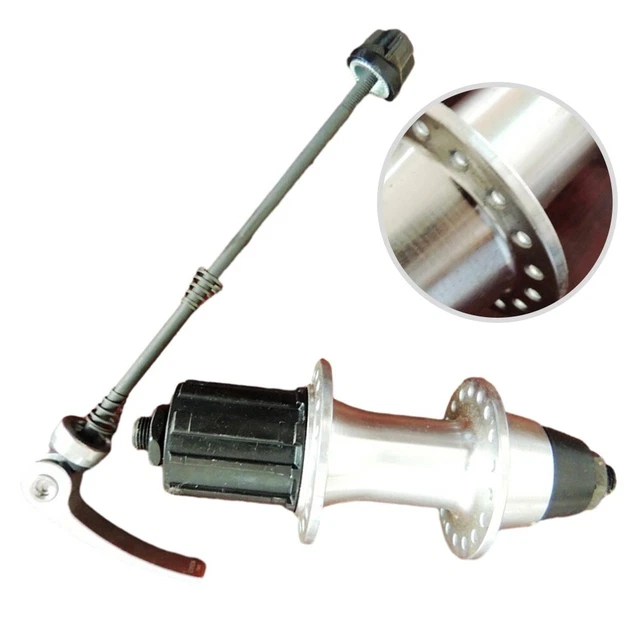 Mécanique Cycle Réparation Moyeu Vélo Avant/Arrière - 108mm Et 145mm - Acier - Avec Roulements à Billes - Lot Complet Axe Vtt