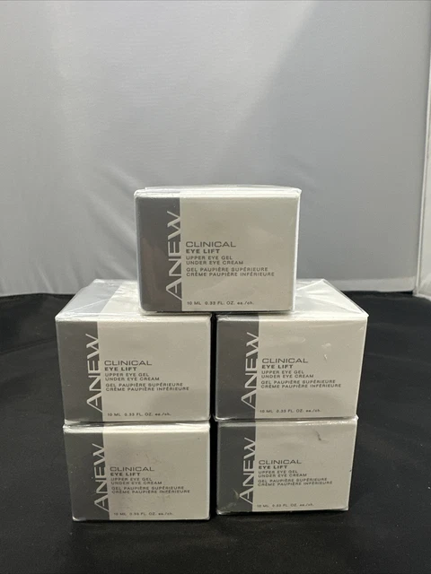 NIB (5)New Avon Anew Clinical Eye Lift - Upper Eye Gel -reg $28 *2007  0.33fl Oz