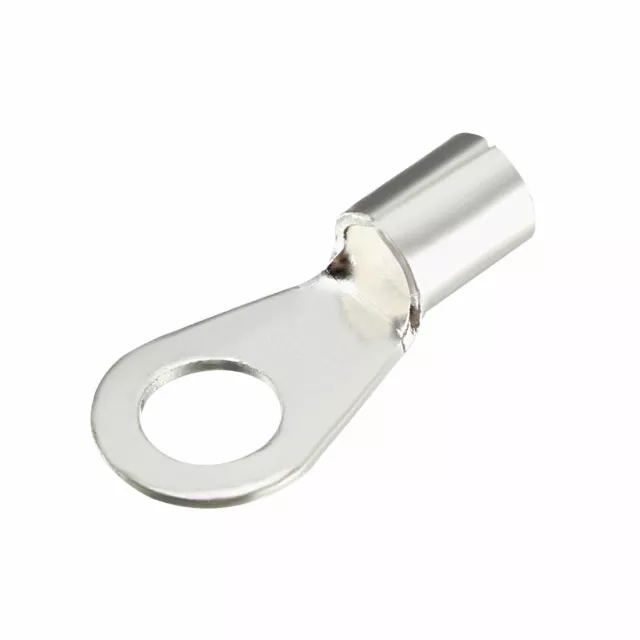 200pc OT4-5 Non Isolé sertir cuivre Type U connecteur fil 3,5mm Argent