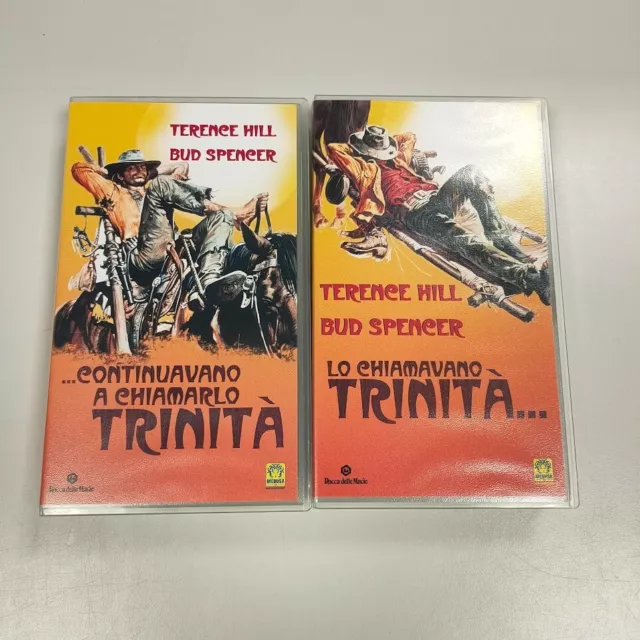VHS Bud Spencer Terence Hill- Lo Chiamavano trinità-Continuavano a Chiamarlo...