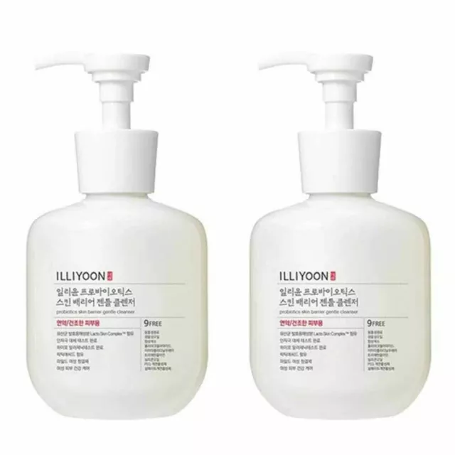 ILLIYOON Probiotics Skin Barrier Gentle Cleanser 300ml x 2ea K-Beauty