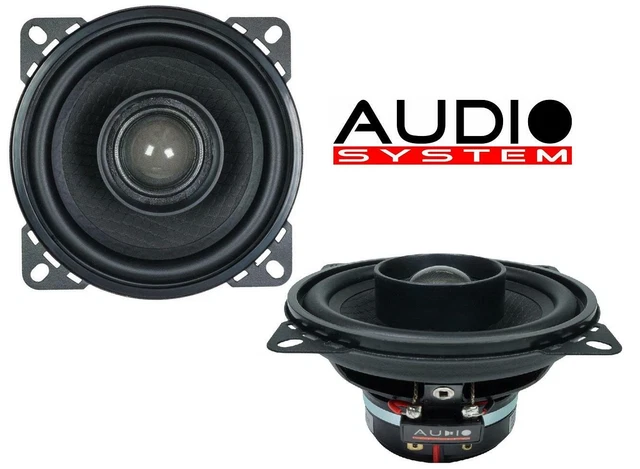 Kit Enceintes Voiture 2 Voies Option AIR-100 - 10 Cm, 70 W RMS, Tweeter Soie 25 Mm - Installation Directe Radio, Son équilibré