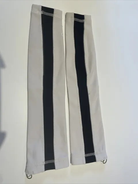 Rapha classic arm warmers white and black S/M