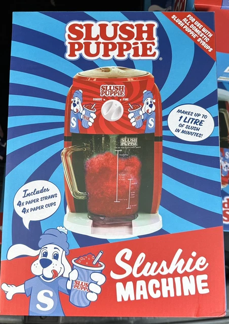 Slush Puppie Ice Shaver Slushie Machine Home Drink Maker Frozen Ice Slushy Puppy