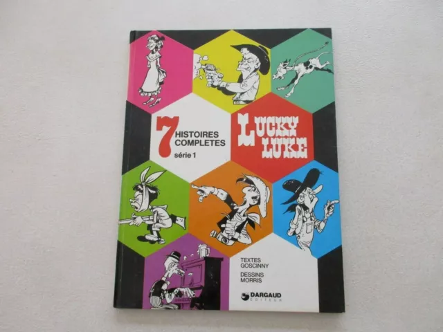 Lucky Luke Be/Tbe 7 Sept Histoires Completes Edition Originale 1974