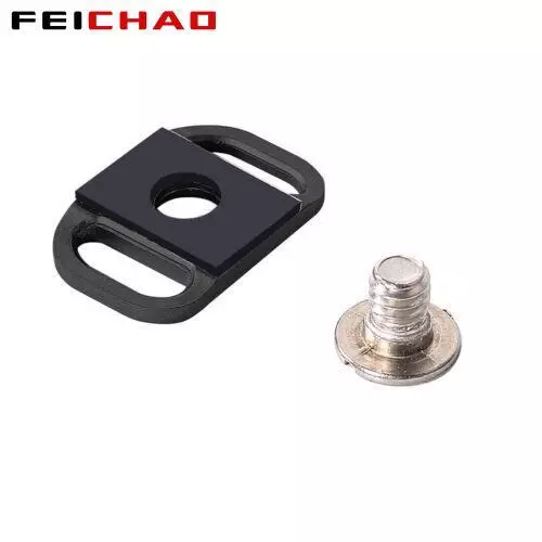 FEICHAO Quick Release Plate 1/4 Screw Mount Adapter SLR Camera Shoulder Strap