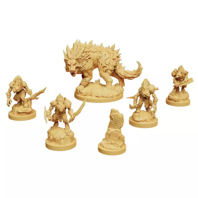 Godtear Fenra Wolf of The End Times e figura di Chainless Curs - LatestBuy