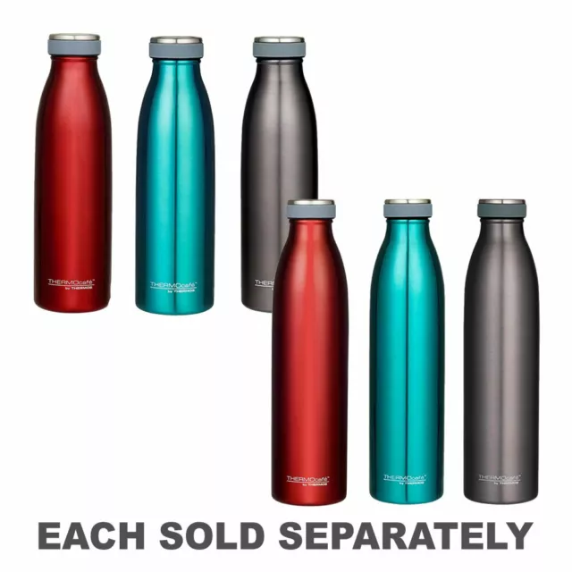 New THERMOS Thermocafe Stainless Steel Vacuum Insulated Drink Bottle 500ml 750ml