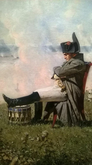 Tableau Sur Toile Napoléon Empereur - 50x70 Cm - Neuf Sous Emballage