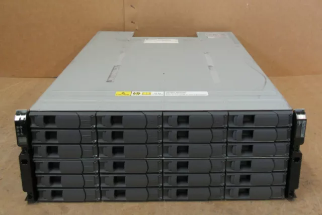 NetApp DS4246 24 x 6TB X316A-R6 SAS HDD 2x IOM6 4U Expansion Shelf 430-00061