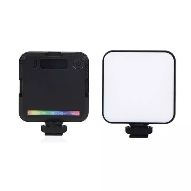 Lampe vidéo RVB Vlog LED Mini lumière de remplissage pour caméra de téléphone