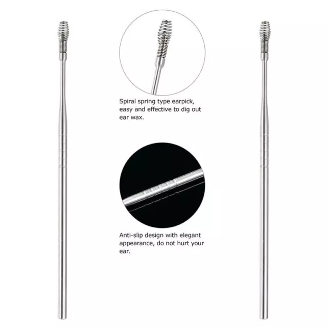 Cire D'oreille Remover Ear Clean Tool Spirale Curette Health Spring Earpick € 3