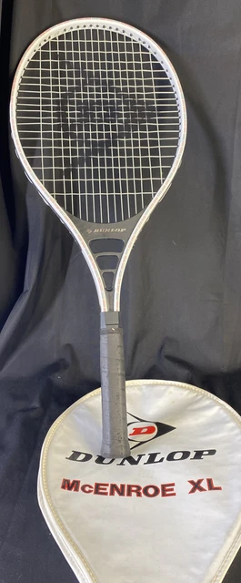 Dunlop John McEnroe Xl Tennis Racket L3 L4/3/8  with cover
