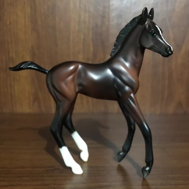 Breyer Classic Scale Model Horse Bay Morgan Foal From Vet Care Set #61039