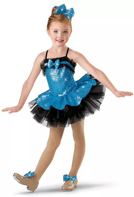 NEW Weissman "Inka, Dinka, Do" Dance Costume Skate Dress 6210 XLarge Child