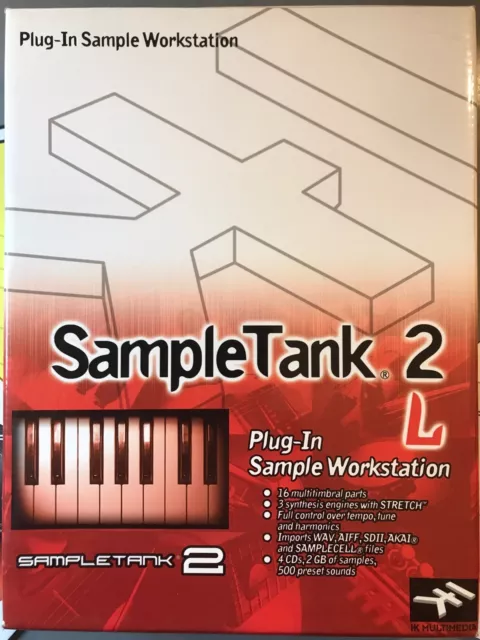 IK Multimedia SampleTank 2 L  ohne Serial