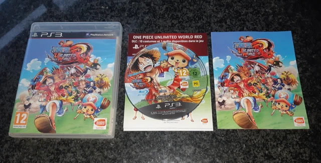 One Piece Unlimited World Red Sur PS3 – Jeu Complet, Très Bon état, Fonctionne Parfaitement