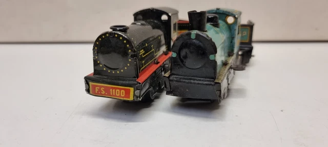 BING O GERMANY LOCO MÉCANIQUE TÔLE Lg 34 cm 1925 ÉTAT DE JEU À