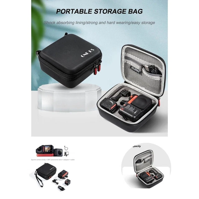 Bolsa de almacenamiento de cámara resistente a la presión antidrop mini cámara deportiva bolsa de transporte