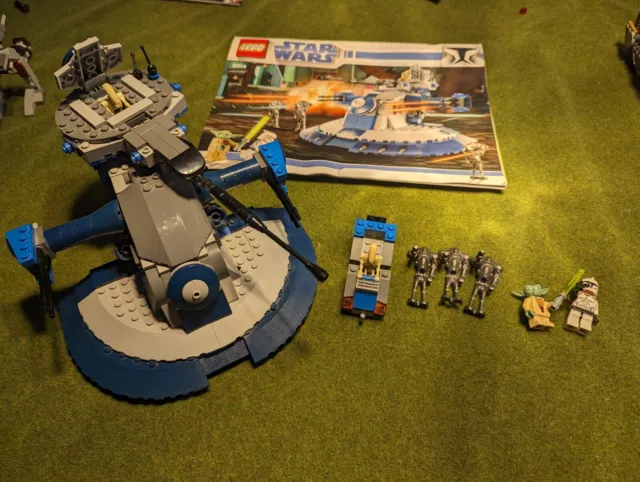 Lego star wars hotsell armored assault tank instructions