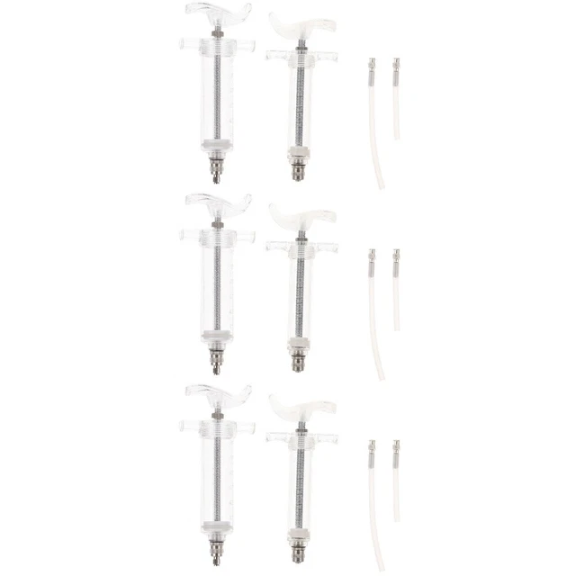 3 Sets Bird Hand Feeding Tube Baby Cockatiel Feefer Parrot Feeder Metal