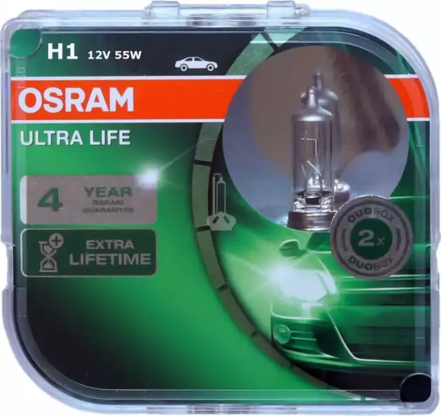 2 ampoules H1 Ultra Life OSRAM (blister)