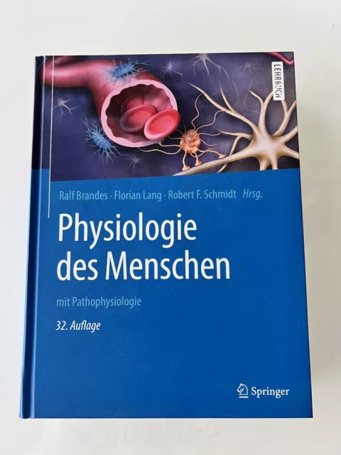 Physiologie des Menschen von Florian Lang (2019, Gebundene Ausgabe) NEU