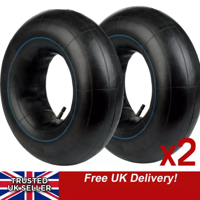 2 x 10 INCH TRAILER TYRE INNER TUBES 145x10 ALSO FITS OLD AUSTIN MINI WHEEL SIZE