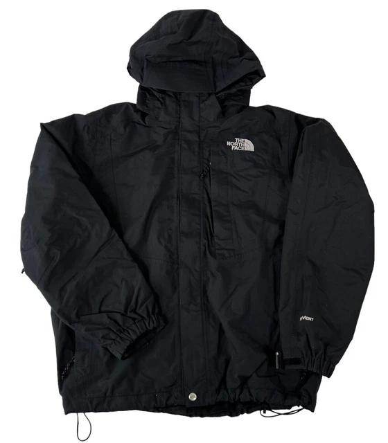Giacca Impermeabile The North Face Uomo Medium HyVent Nero Escursionismo Outdoor