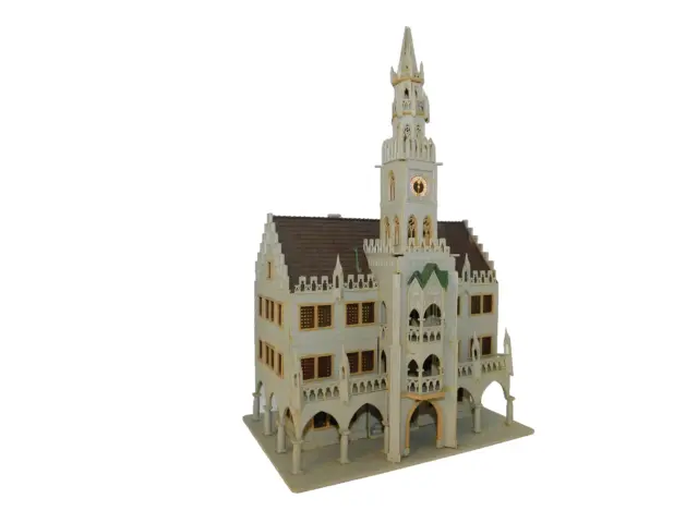 Stadthaus , Rathaus  passt zu Faller , Märklin H0