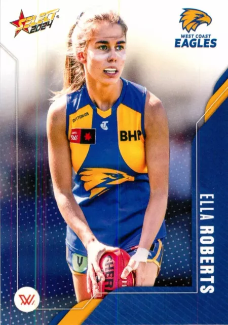 Carte AFLW Select Footy Stars des West Coast Eagles 2024 – Ella Roberts