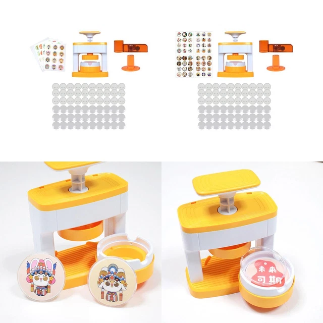 DIY Pin Badge Button Maker Button Maker Machine for Kids Christmas Birthday