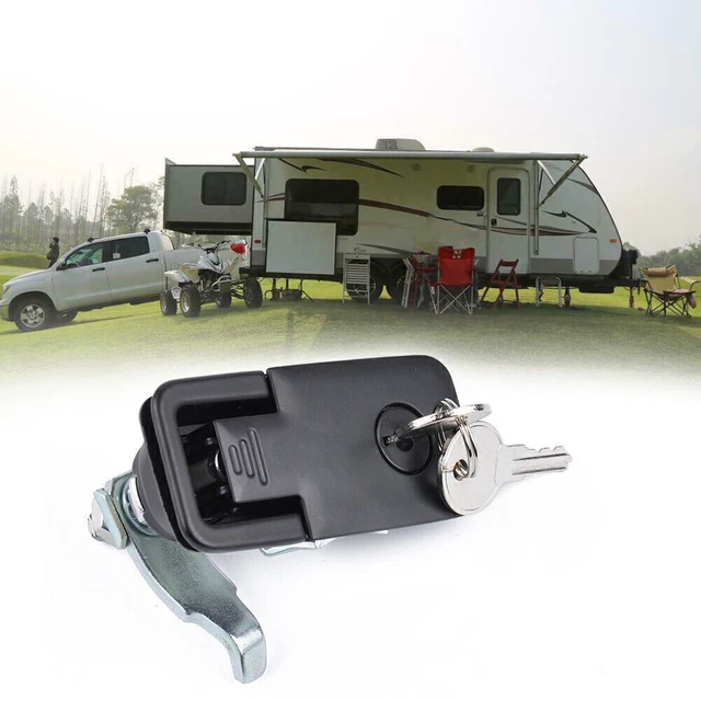 BlK Toolbox Compression Lock Latch for Toolbox Camper Trailer Truck Caravan RV