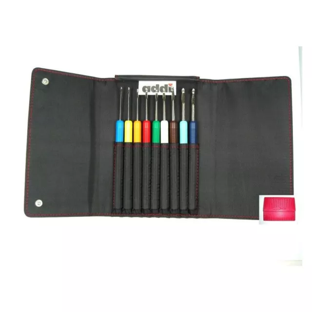 addi Colours Set 9 Häkelnadel Set mit Etui Colours Häkelnadeln 0064820